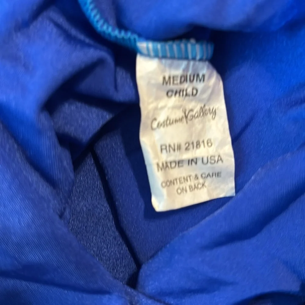 Costume Gallery Blue Dance Costume Child‎ medium